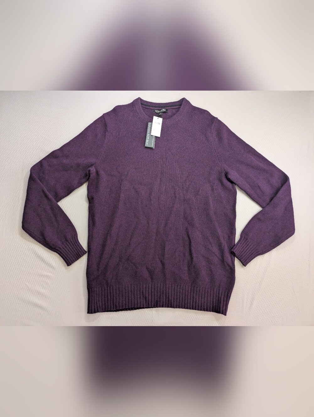 Banana Republic Men's Italian Merino Extra Fine Wool Crewneck Sweater Large